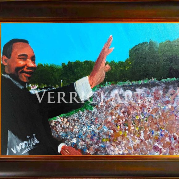 Martin Luther King Jr Painting 18x24